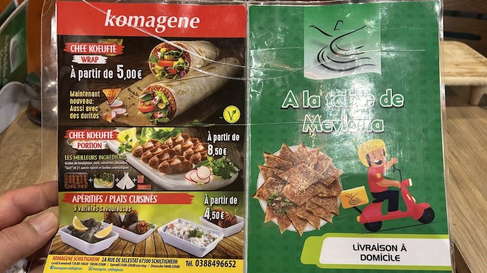 A la table de Mevlana : Konya Etliekmek - Menu Image 3